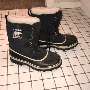 Sorel Waterproof Black Winter Boots